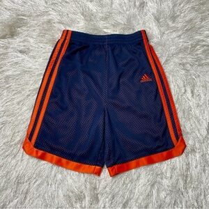 adidas Size 6 Navy/Orange Shorts